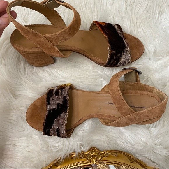 Anthropologie Shoes - Anthropologie Firenze Studio Gigi Block Heels